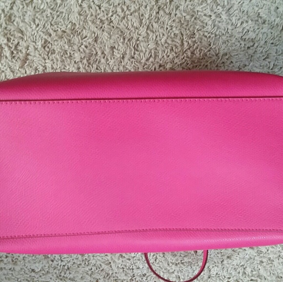 EUC Coach F37785 Pink Ruby City Zip Tote - Picture 4 of 7